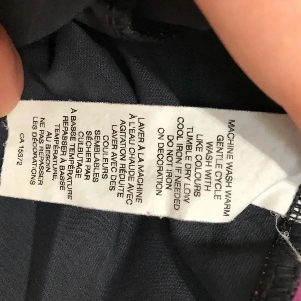 Joe Fresh Grey & Pink Zip Up Top Size Extra Small - Picture 8 of 16